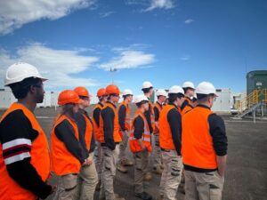 Big battery excursion