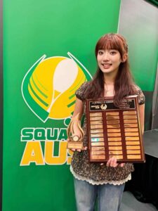 Squash star’s stellar success