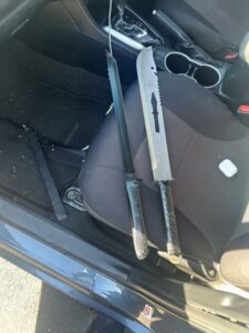 Knives, machetes and drugs seized