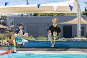 Families flock to pools