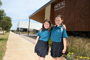 First bell rings at new school