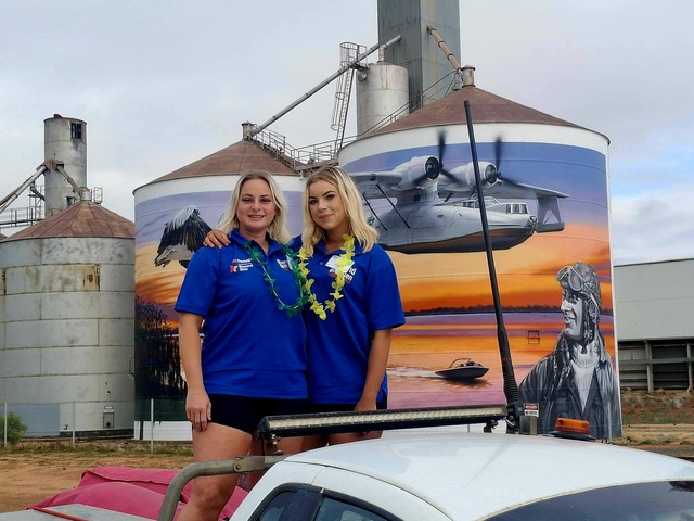 Lisa and Jess go beyond the bitumen