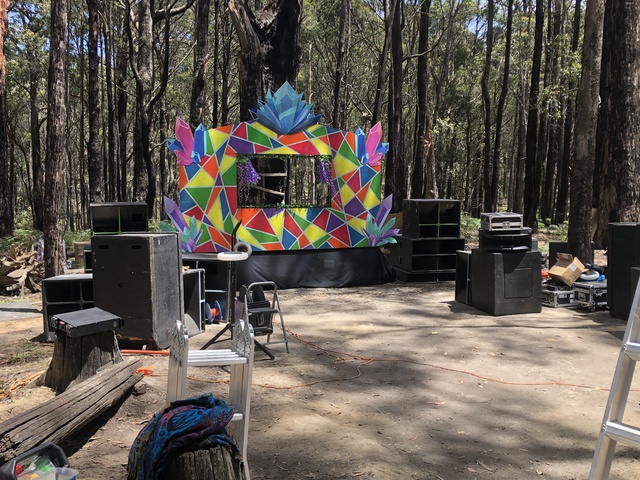 Forest rave crackdown