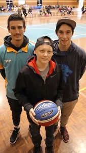 Teammates organise fundraising tournament for young  basketballer fighting cancer