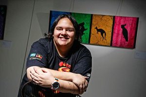 Aboriginal art on display at Caroline Springs