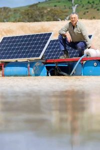 Heavy rain is dam good for Ingliston farmer John Lakey
