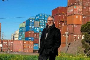 Empty containers weigh heavily on the west