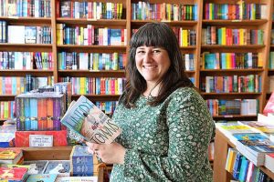 Author finds own space
