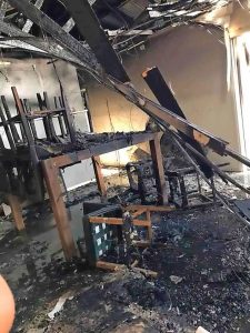 House fire sparks call for help