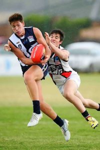 Melton Centrals work the wind