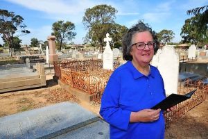 From beyond the grave