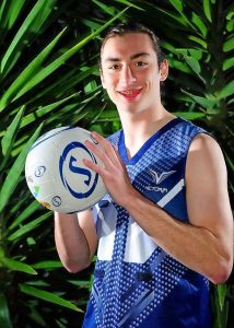 Damon catches netball fever