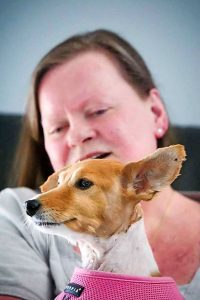 Precious pet on the mend