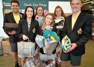 Students share, care