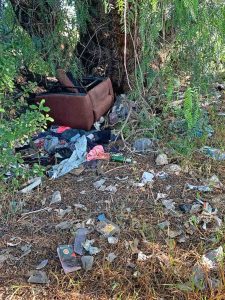 Railing against rubbish