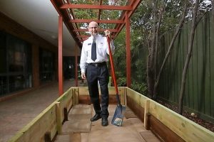 Melton chaplain on green thumb mission